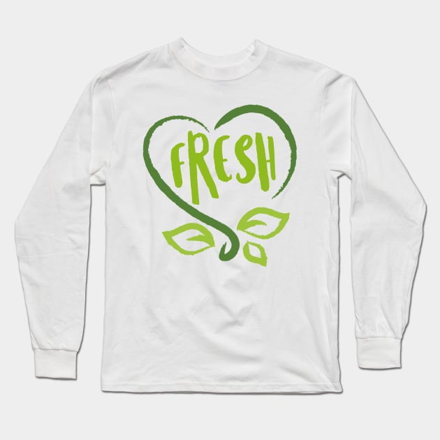 Fresh Food Long Sleeve T-Shirt by busines_night